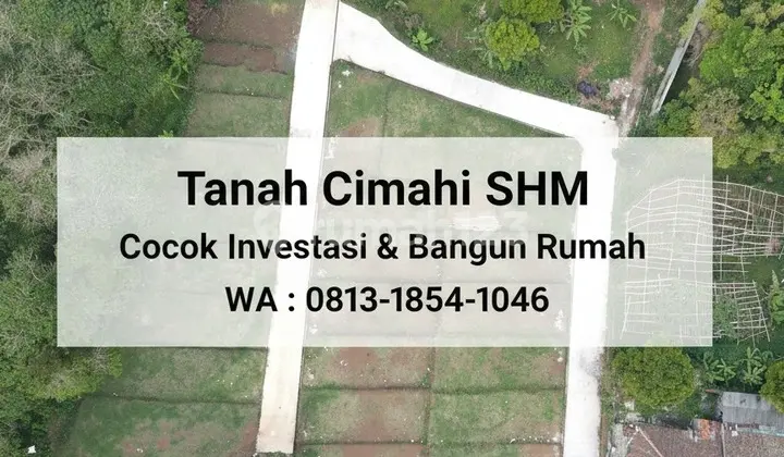 Kavling Tanah Murah Cimahi SHM Siap Bangun Rumah Tahap 1