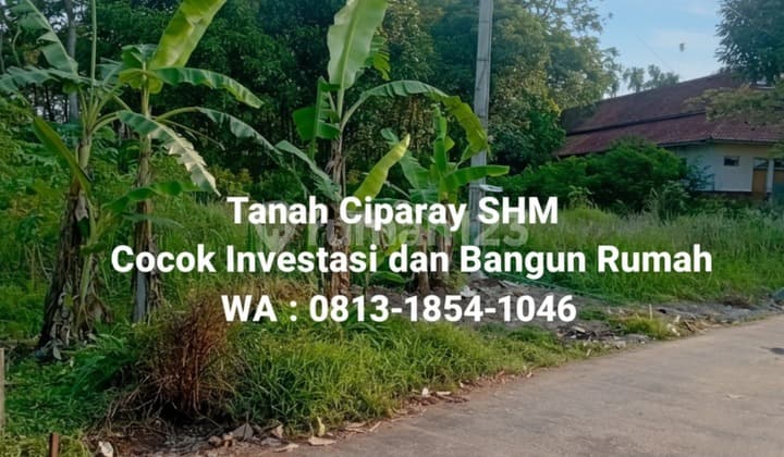 Ciparay Land 20 Minutes to Buahbatu, SHM Ready to Build