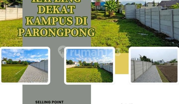 Jual Tanah Cihanjuang Parongpong Lingkungan Asri Luas 107 M²