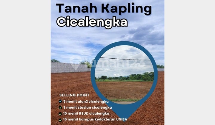 Dijual Tanah Kapling Cicalengka Hanya 5 Menit ke Stasiun