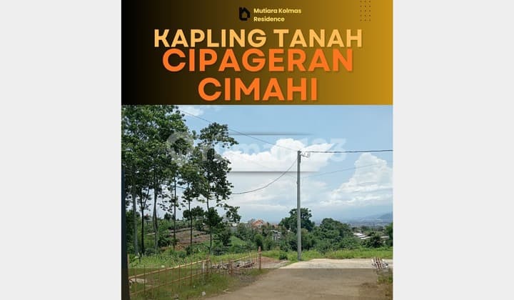 Dijual Tanah Cimahi Lokasi Stategis dan Udara Sejuk