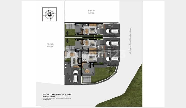 Rumah Baru Mandalajati 2 Lantai City View