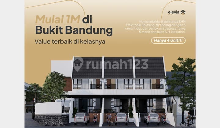 Rumah Baru Dekat Hermina Arcamanik Bandung DP 0%
