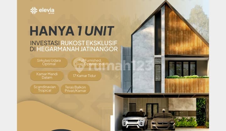 Full Furnished, Kost, SHM, Dekat Sekolah Negeri, Dekat Akses Tol