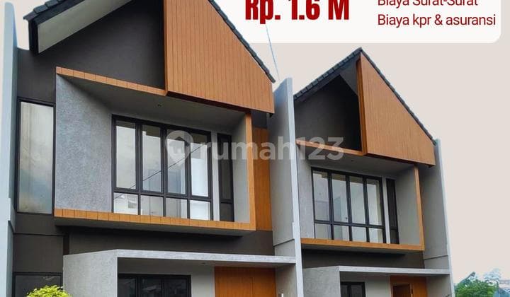 Rumah Baru 2 Lantai Full Furnished Dekat Tol Bsd