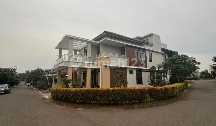 Rumah Mewah 3 Hal. Luas Asri Posisi Hook Kota Wisata Cibubur- HGB