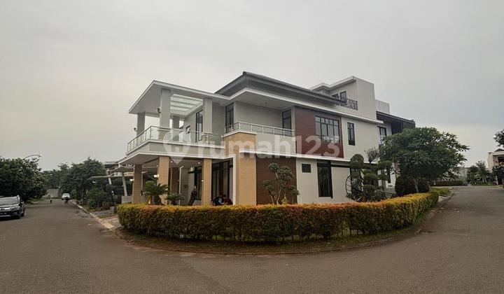Rumah Mewah 3 Hal. Luas Asri Posisi Hook Kota Wisata Cibubur- HGB