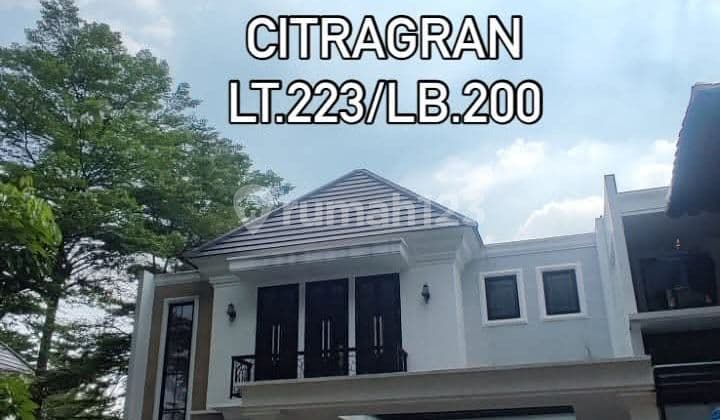 Rumah Modern Asri 2Lt View Danau Strategis Citragran Cibubur- SHM