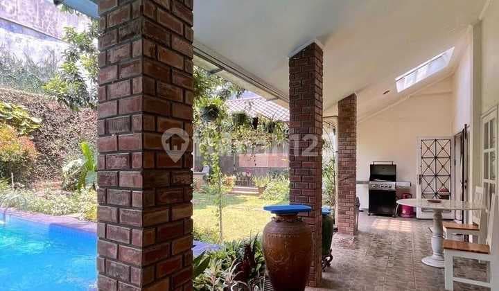 Rumah Mewah Asri Plus Private Pool & Pav Margasatwa, Jaksel - SHM