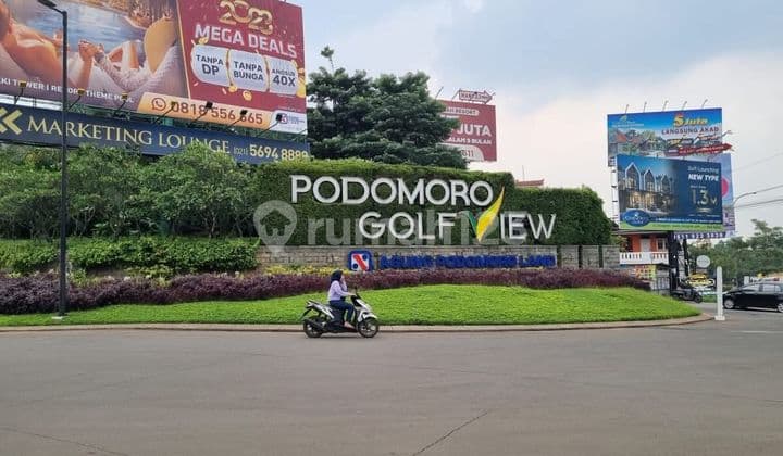 Ruko Strategis Podomoro Golf View (Kios Balsa) Exit Tol Cimanggis