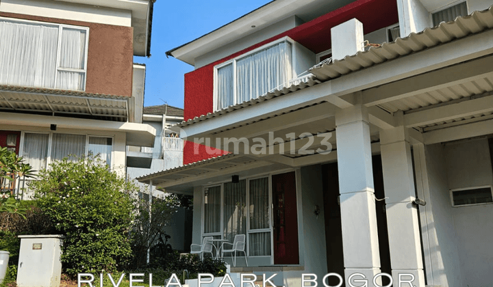 Rumah Cantik & Terawat Semi-Furnished di Rivela Park, Bogor - SHM