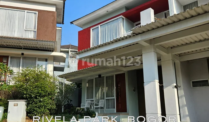 Rumah Cantik & Terawat Semi-Furnished di Rivela Park, Bogor - SHM