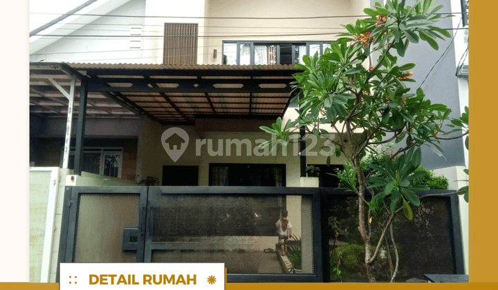 Rumah Bagus Asri 2 Lantai Semi Furnished di Kavling DPRD Ciracas