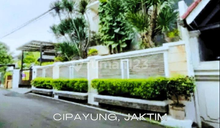 Rumah Modern 3 Lantai + Private Pool & Gym Cipayung, Jaktim - SHM