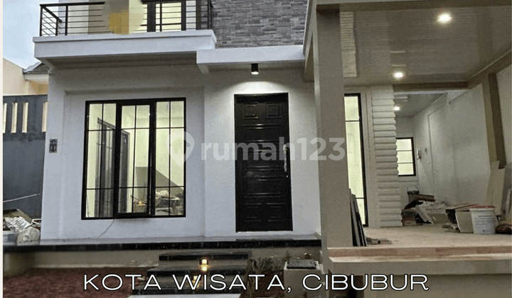 Rumah Modern 2 Lantai Asri Strategis Kota Wisata Cibubur - SHM