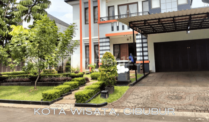 Rumah Asri 2 Lantai Hal Luas Plus Taman Kota Wisata Cibubur - SHM