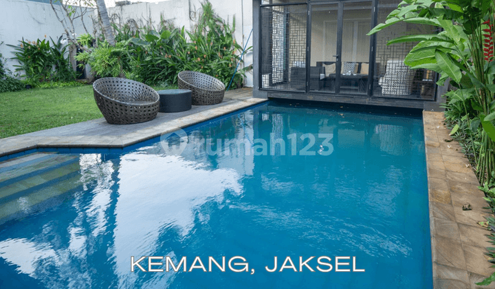 Luxury Fully-Furnished House with Private Pool in Kemang, South Jakarta - Freehold Title
