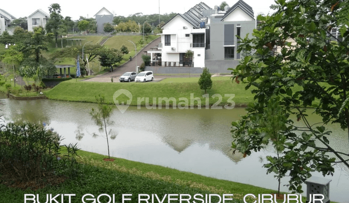 Kavling Boulevard Utama Bukit Golf Riverside Cibubur- View Danau