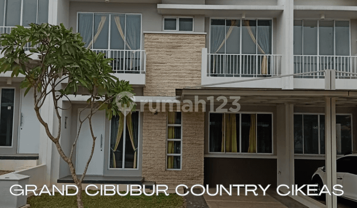 Rumah Minimalis Asri Siap Huni Grand Cibubur Country, Cikeas- SHM