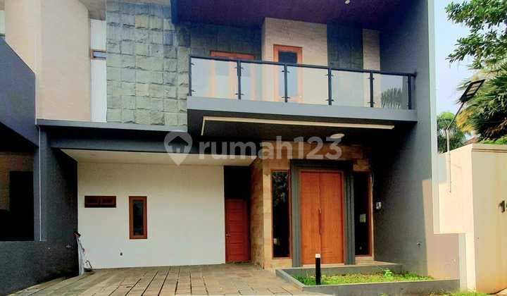 Rumah Baru Siap Huni Desain Modern di Cluster Eksklusif Dekat LRT Harjamukti Cibubur