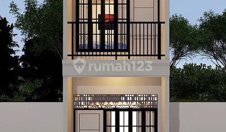 White Casa Residence Condet Kramat Jati East Jakarta, a nice house with SHM certificate in Halim Perdana Kusuma.