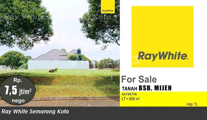 Tanah Siap Bangun dalam Perumahan di BSB (A4160)