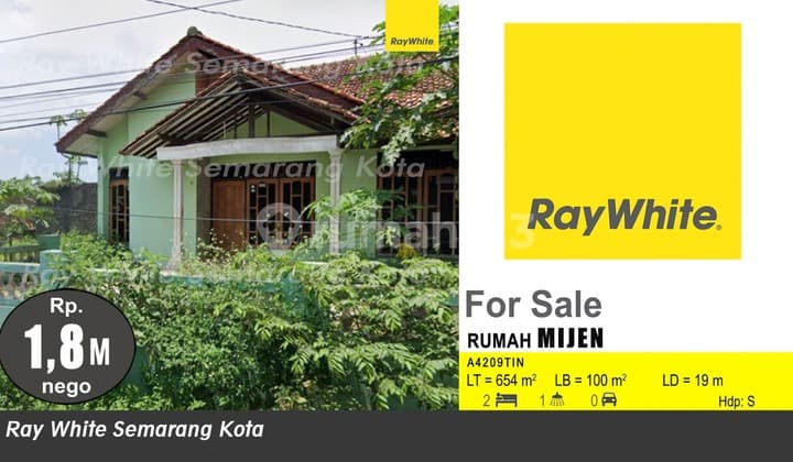 Rumah dengan Halaman Luas di Mijen (A4209)