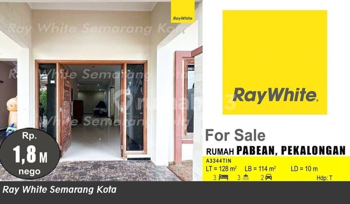 Rumah Minim Renovasi dalam Perumahan di Pekalongan Utara (A3344)