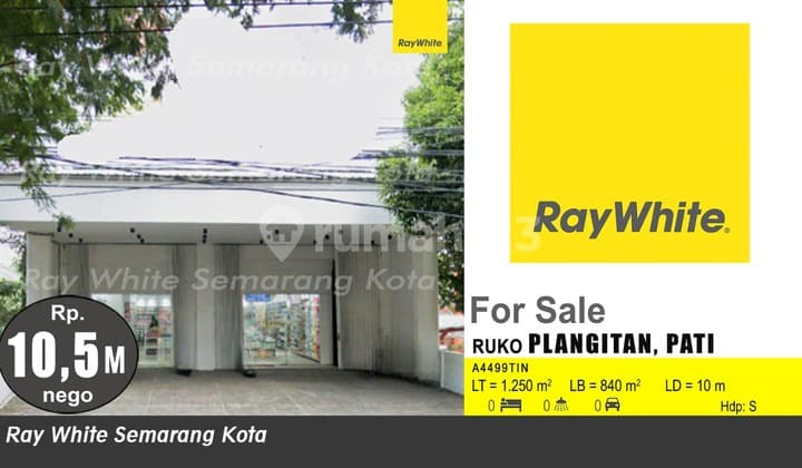Ruko 2 Lantai Siap Pakai di Pati (A4500)