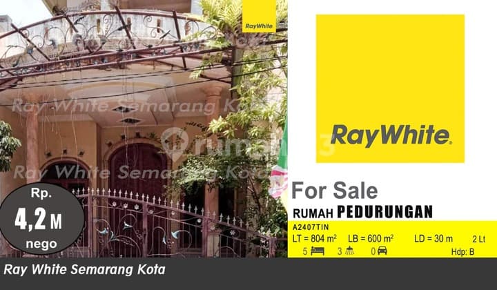 Rumah dan Tempat Usaha di Pedurungan (A2407)