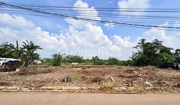 8 Menit Stasiun Jatake Kavling Tepi Jalan Cisauk Tangerang
