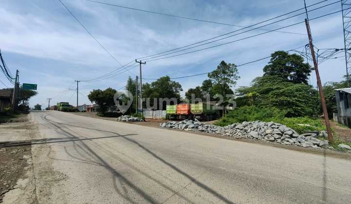 Disewakan Tanah Komersial Jl Raya Sudamanik Parung Panjang Kawasan Berkembang