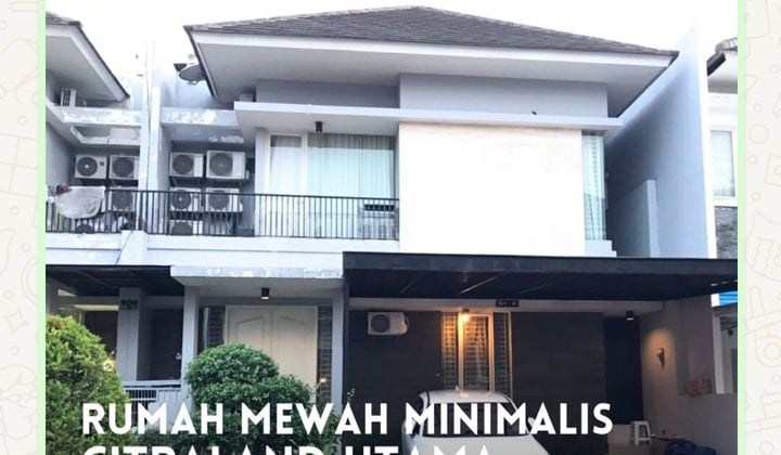 Jual Rmh South Emerald Mansion Citraland Utama Jual Rmh South Emerald Mansion Citraland Utama