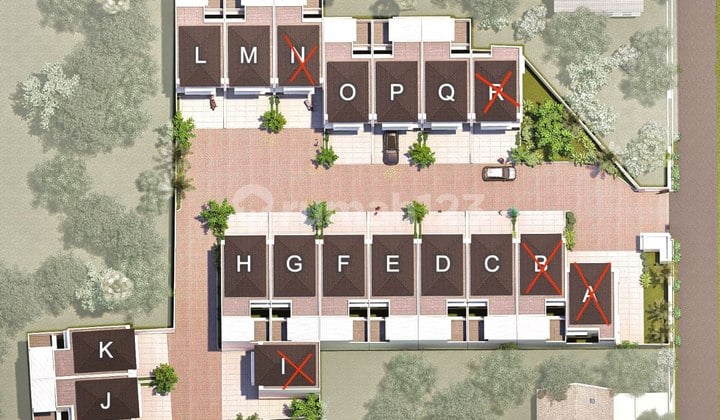 Rumah Murah Bagus Mewah Dalam Cluster di Duren Sawit