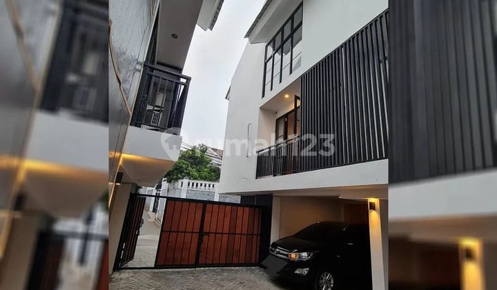 Tanah Dijual Beserta Aparthouse di Wijaya Timur Jakarta Selatan
