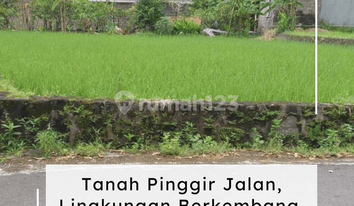 Tanah Strategis 2 Muka di Kaliurang KM 10 Dekat Fasilitas Umum