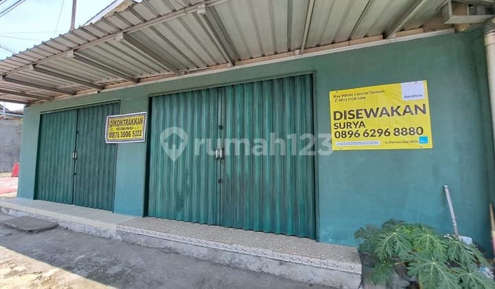Disewakan Ruang Usaha Lokasi Strategis di Tridadi Sleman