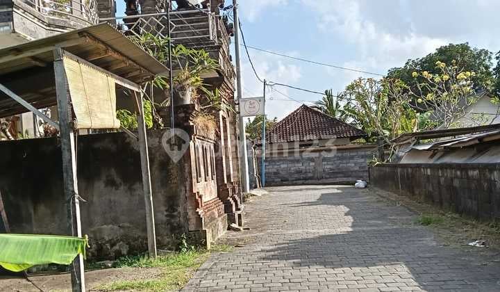 Tanah Denpasar Timur, Siulan. Siap Bangun. Mobil Bisa Lewat.