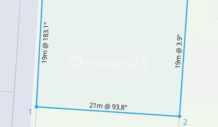 Tanah Di Batur Sari Sanur. 200 Meter Ke Jalan Utama