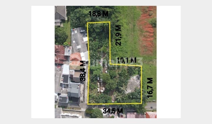 Tanah SHM Luas di Pancoran Mas Kawasan Ramai Depok