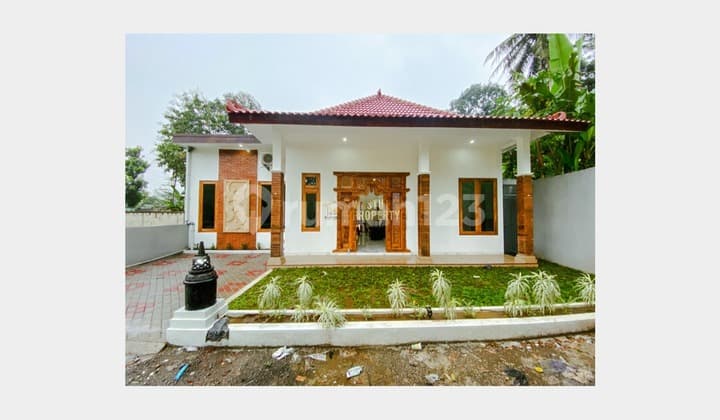 Rumah Etnik Cantik Murah Dekat Jl. Raya Borobudur