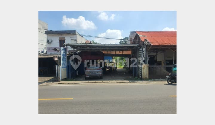 Tanah SHM Posisi Bagus Tepi Jalan Utama di Jl. Raya Sawangan