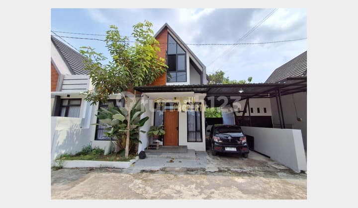 Rumah Modern Murah Sisa 2 Unit di Cluster Kasihan Bantul