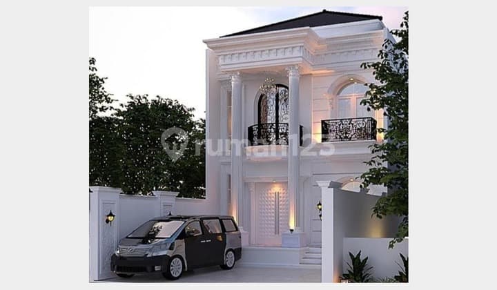 Cheap Classic Modern House in Jagakarsa Near KRL Station