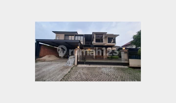 Rumah Modern 2 Lantai di Pondok Cabe Udik - Bangunan Luas