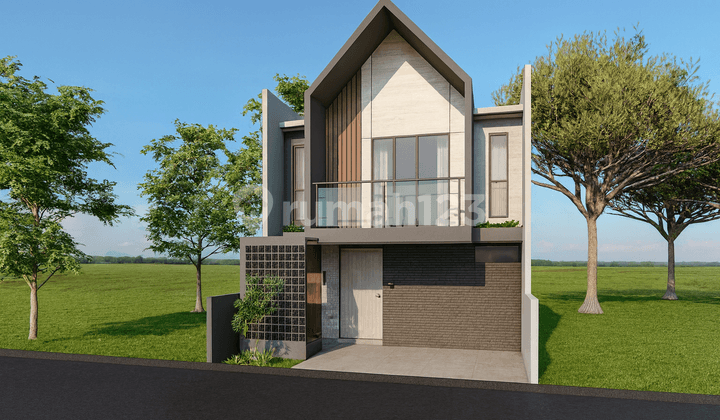 Rumah 2 Lantai Jogja Scandivian 3 KT 2 KM 3 Menit ke Pasar Gentan