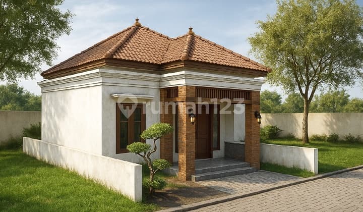 Rumah Murah Jl. Nagung-Brosot Gaya Arsitektur Bali Style Type 50