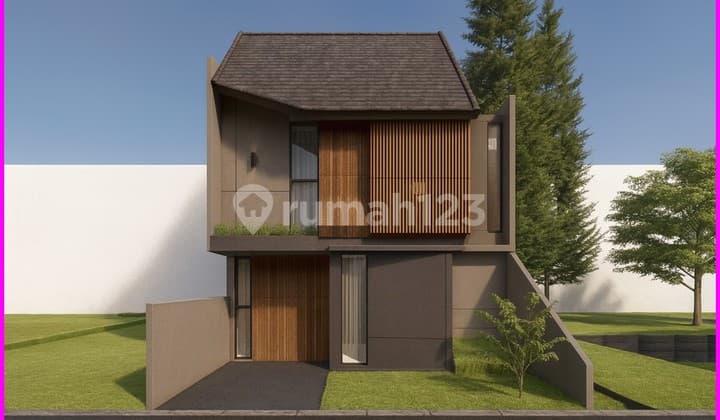 Jl Kaliurang KM 12 Rumah 2 Lantai Model Tropis Lokasi Strategis