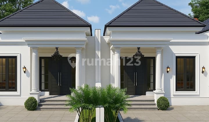 Dekat Bandara YIA Rumah Arsitektur Classic Type 50