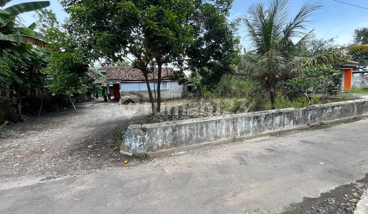 Dekat 6 Menit Pasar Prambanan, Tanah Murah di Prambanan Klaten